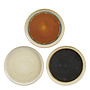 Ethan dinner plate terra off white black 3 ass.