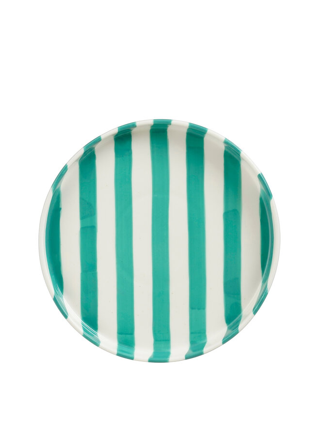 Neva breakfast plate blue