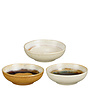 Ethan bowl terra off white black 3 assorted