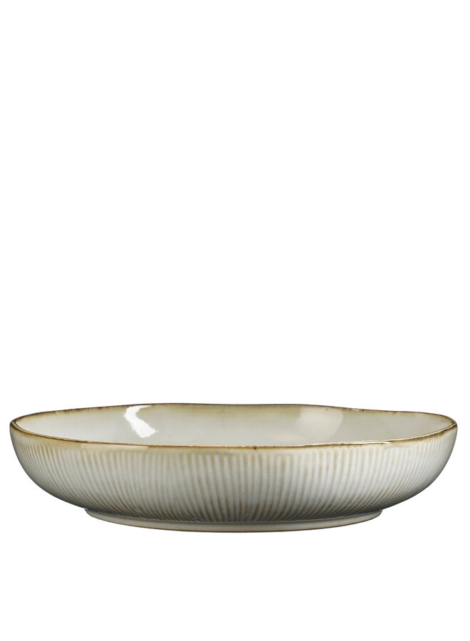 Nusa salad bowl off white