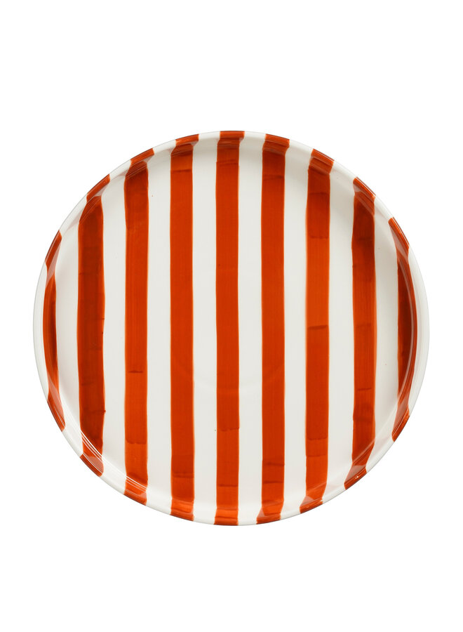 Neva dinner plate red