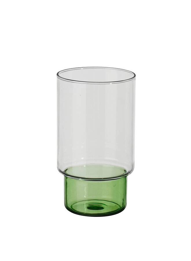 Riga drinking glass green