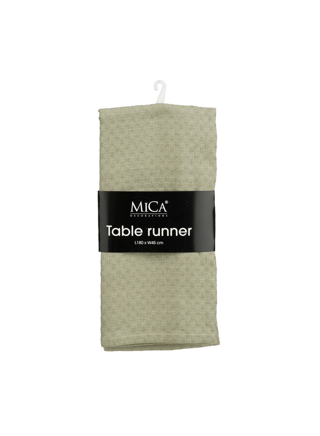 Mandy tablerunner l. green