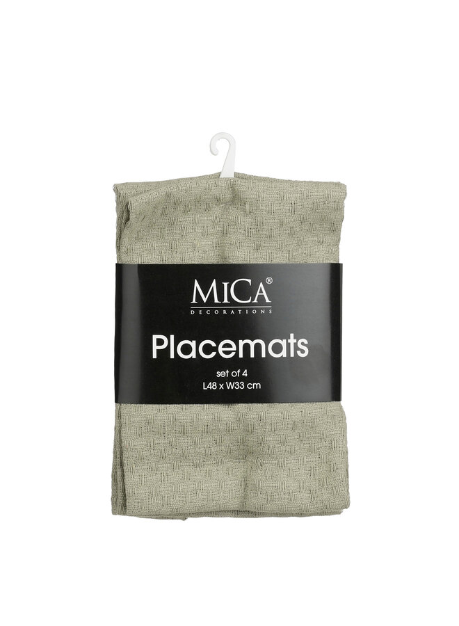 Mandy placemat l. groen
