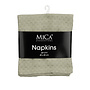 Mandy servet l. groen 4 stuks
