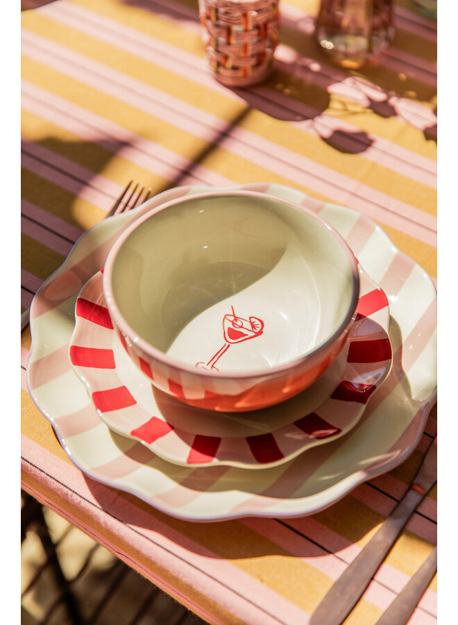 Imke table cloth ochre