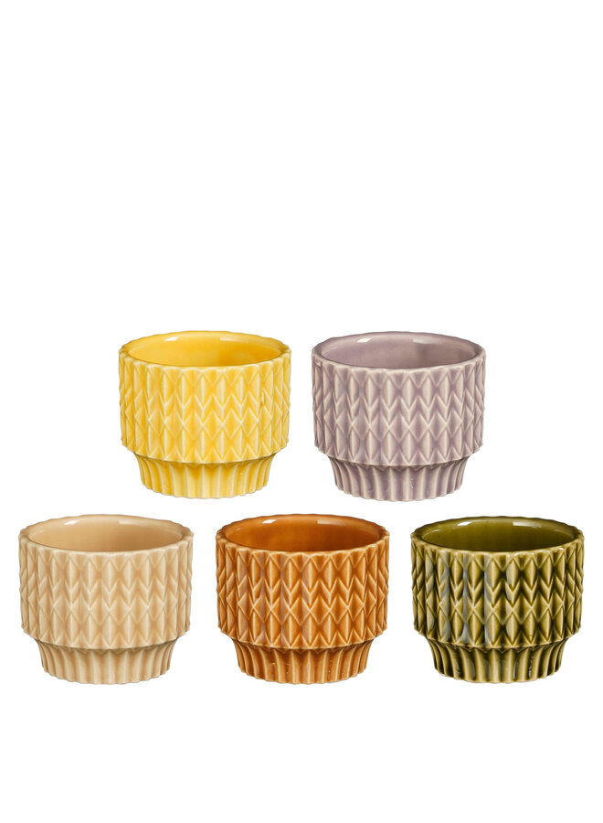 Lauria pot round 5 assorted display