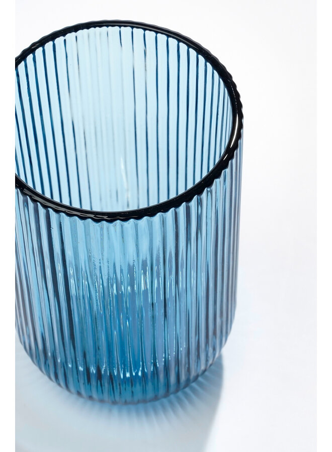 Merlot drinkglas blauw