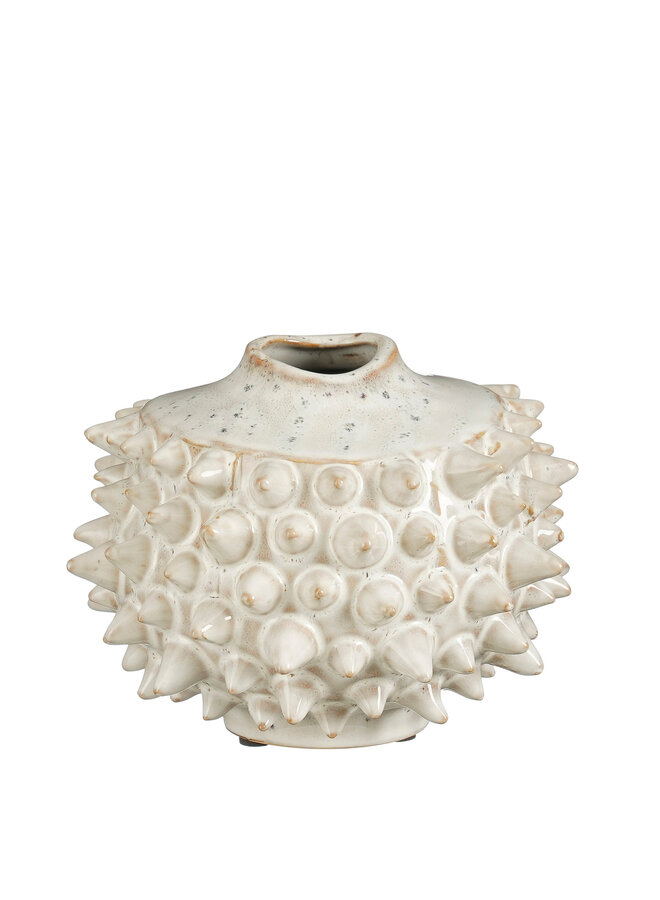 Spike vase white