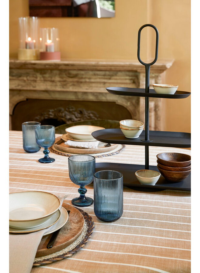 Merlot wineglass blue