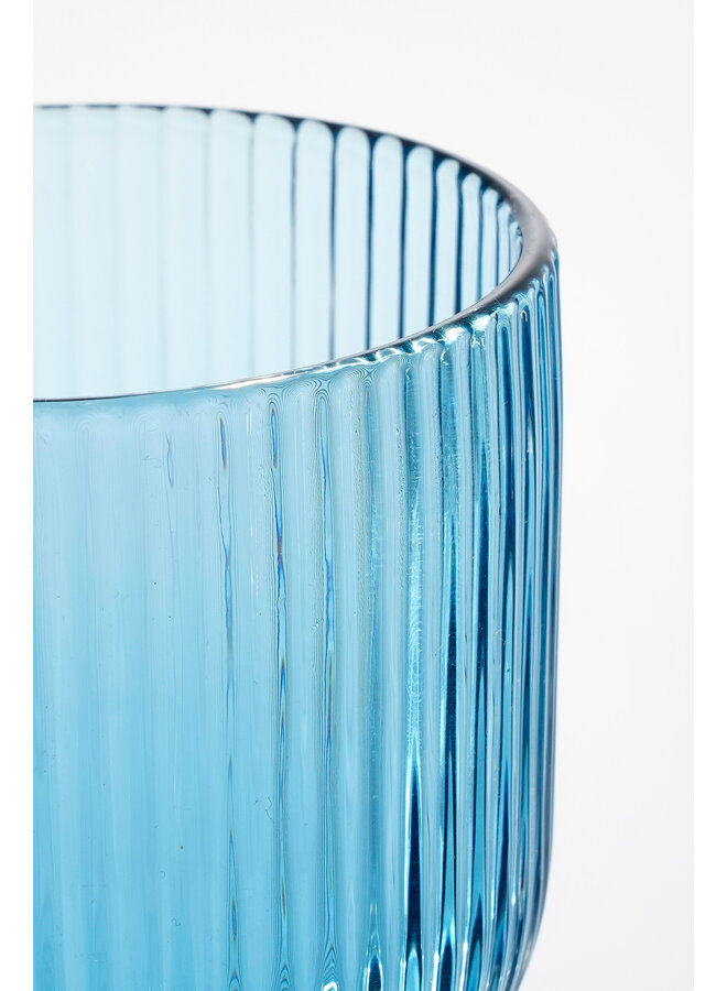 Merlot wineglass blue