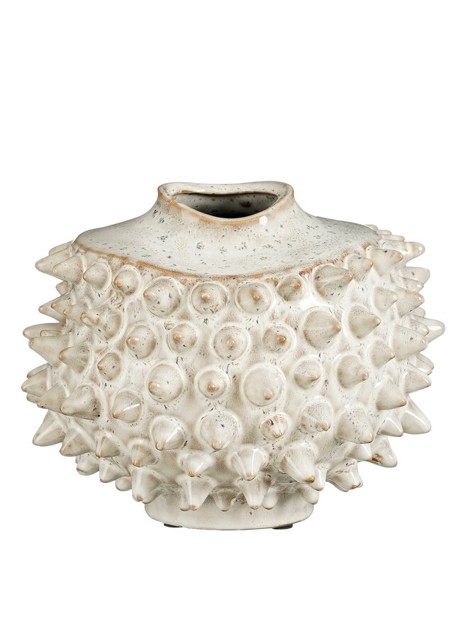 Spike vase white