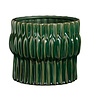 Gem pot rond groen