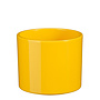 Era pot round yellow