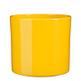Era pot round yellow