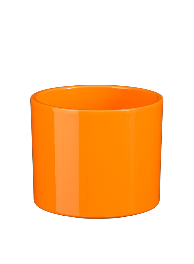 Era pot round orange