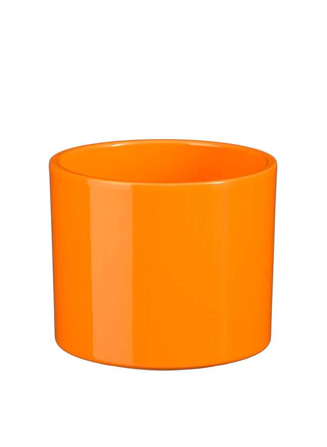 Era pot rond oranje
