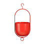 Bob pot hangend rood