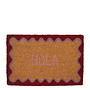 Doormat HOLA red