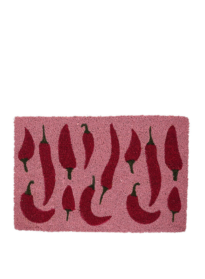 Doormat pepper red