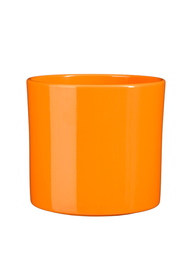 Era pot round orange