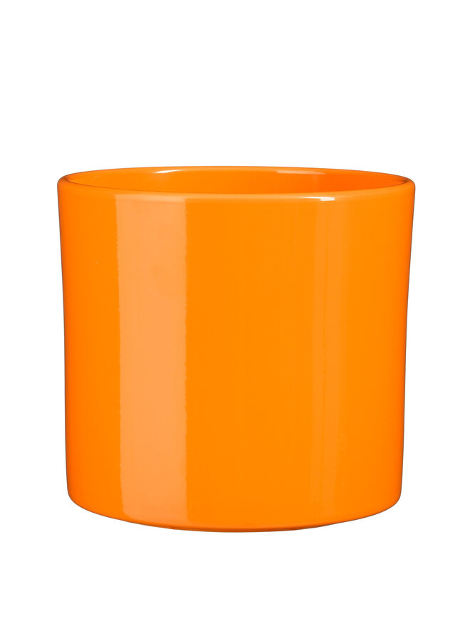 Era pot round orange