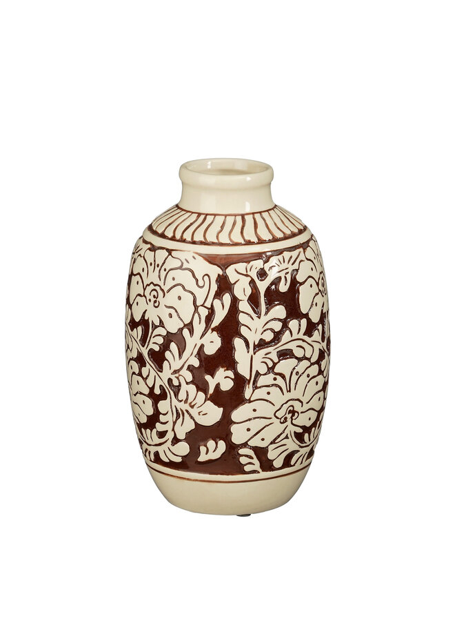 Aylin vase brown