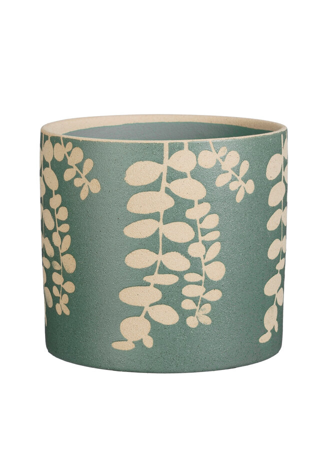 Noelle pot round turquoise