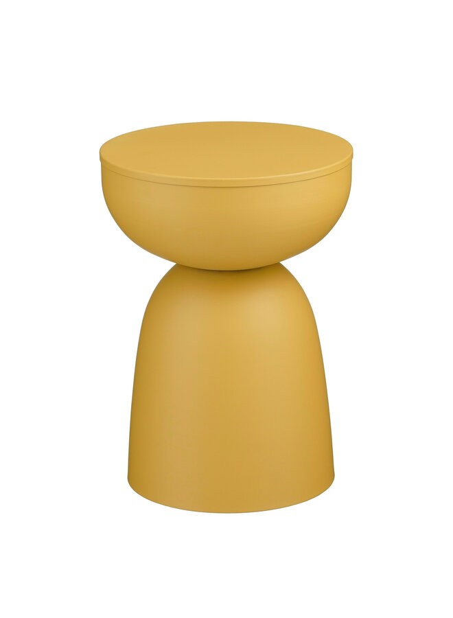 Elliott side table ochre