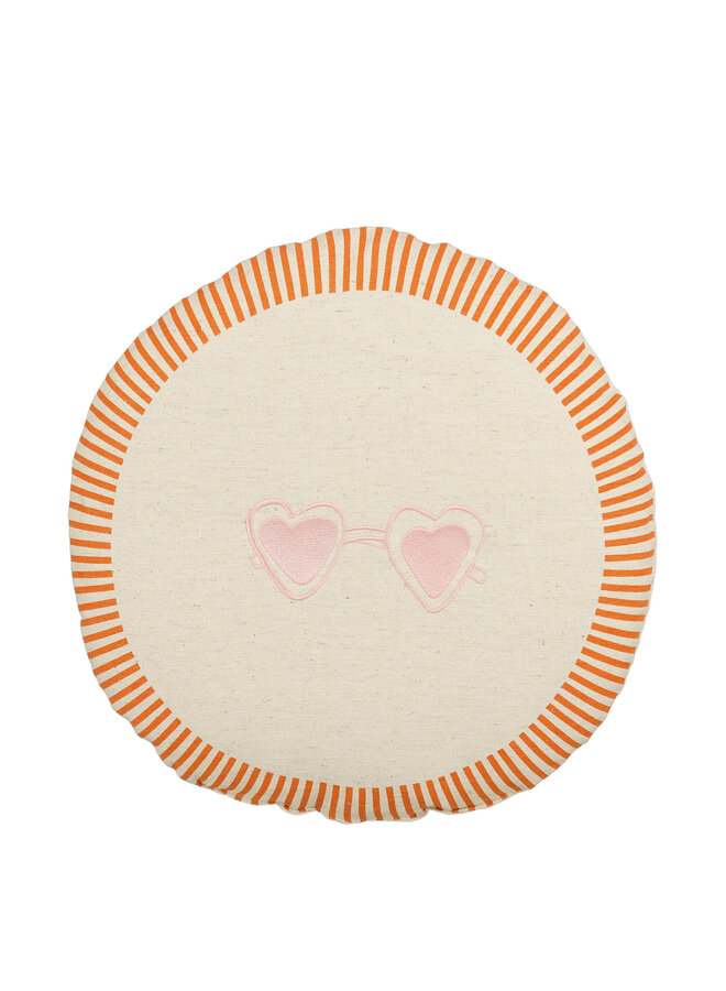 Cushion glasses pink