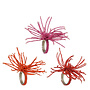 Napkinholder wire red orange pink 3 assorted
