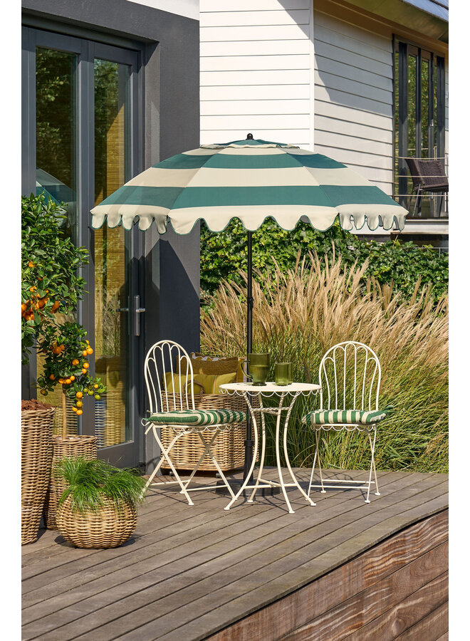 Parasol stripes green