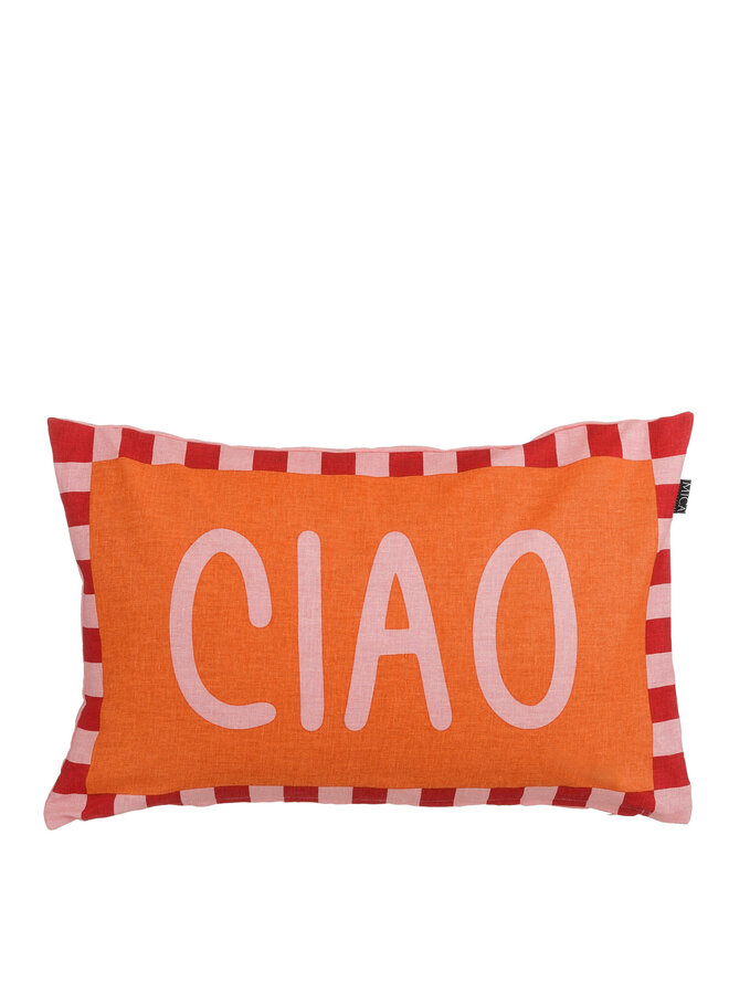 Kussen oranje CIAO