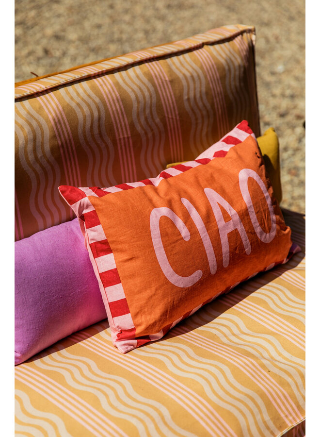 Kussen oranje CIAO
