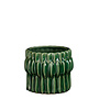 Gem pot round green