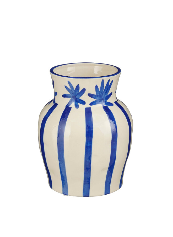Vaas streep blauw