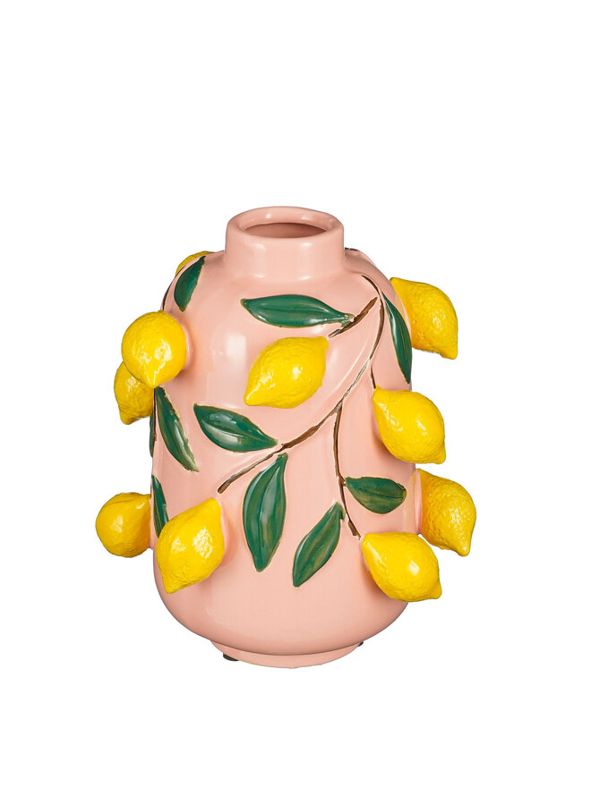 Melika vase l. pink