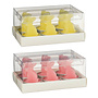 Candle rabbit yellow pink 2 ass. 6 pieces