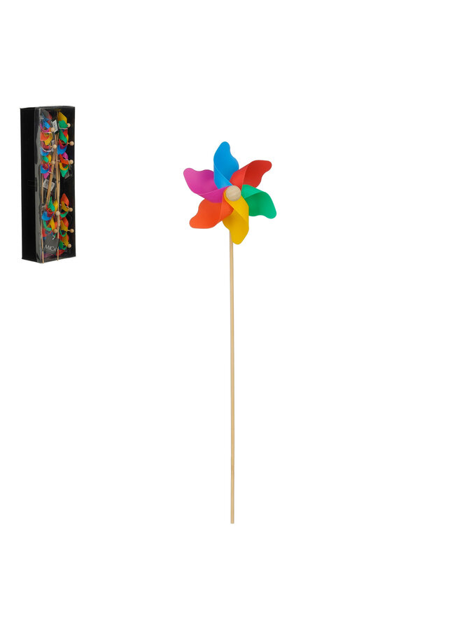 Garden stake decoration windmill display FSC mix