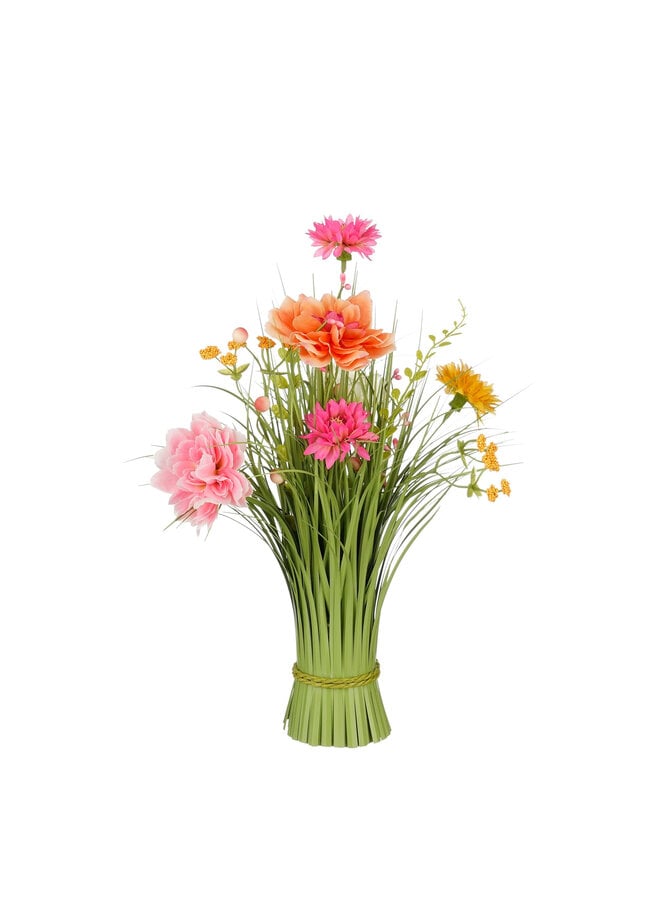 Chrysant bundel d.roze