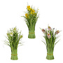 Flower bundle cream yellow lilac 3 assorted