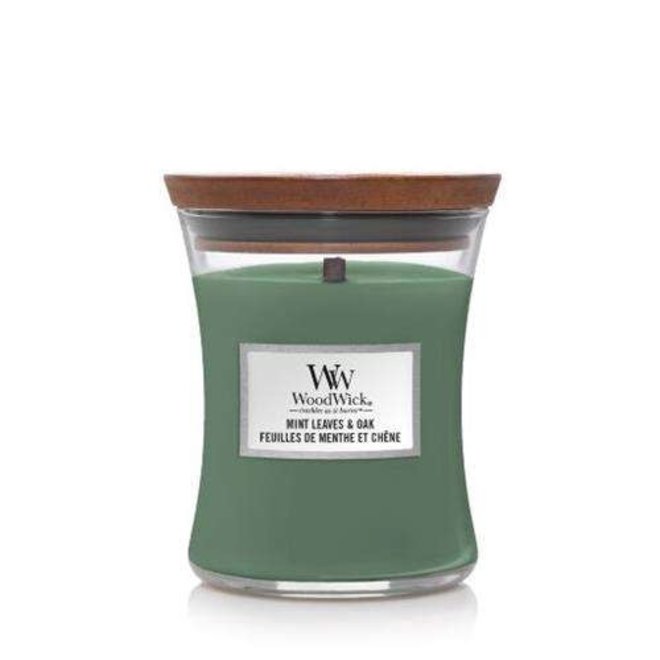 WW Mint Leaves & Oak  Medium Candle