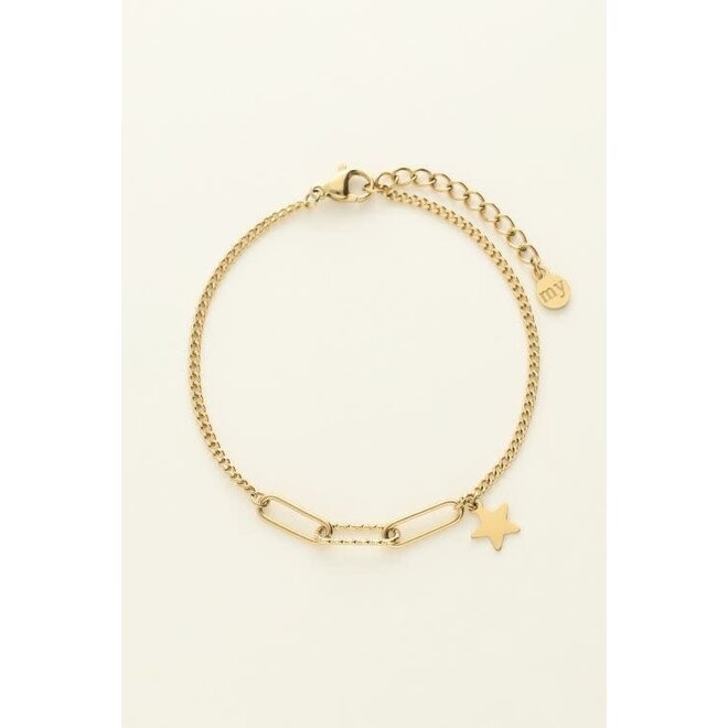 Armband met ster bedel