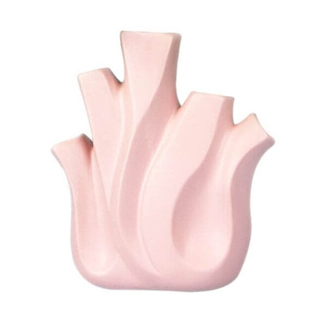 Vaas Tulp 25x10/H.28cm roze