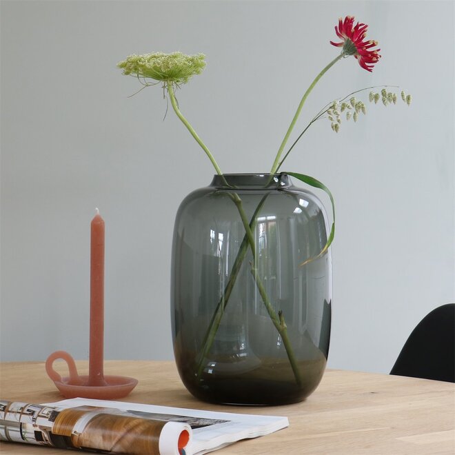 Kara small grey Ø21 x H29 cm