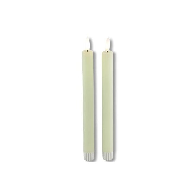 Dinerkaars rustiek Ø2,2CM LED ro Lyon Crème