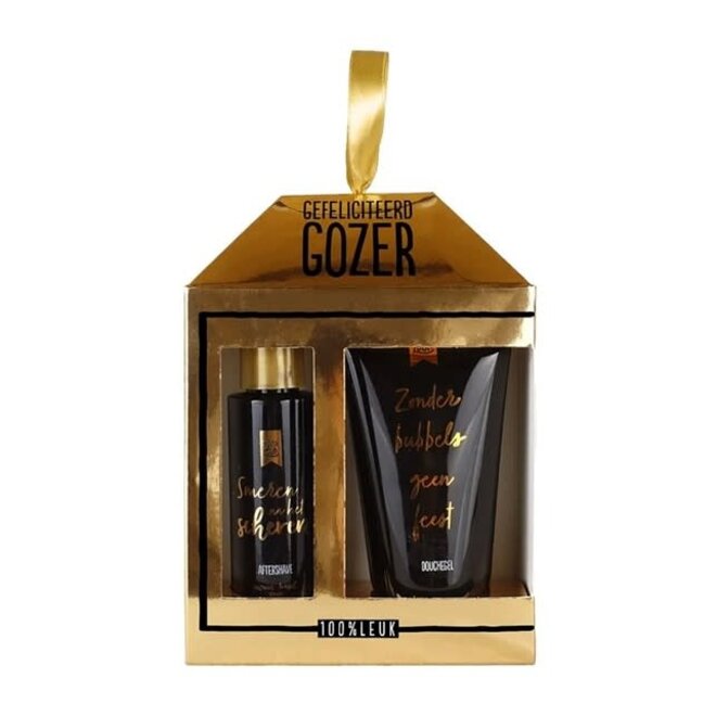 Giftset – Gefeliciteerd gozer