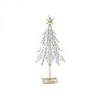 Decoratieve boom wit/goud metaal 29x10x64cm