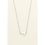 Ketting met kruisje zilverkleurig