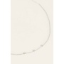ketting met drie sterren zilverkleurig